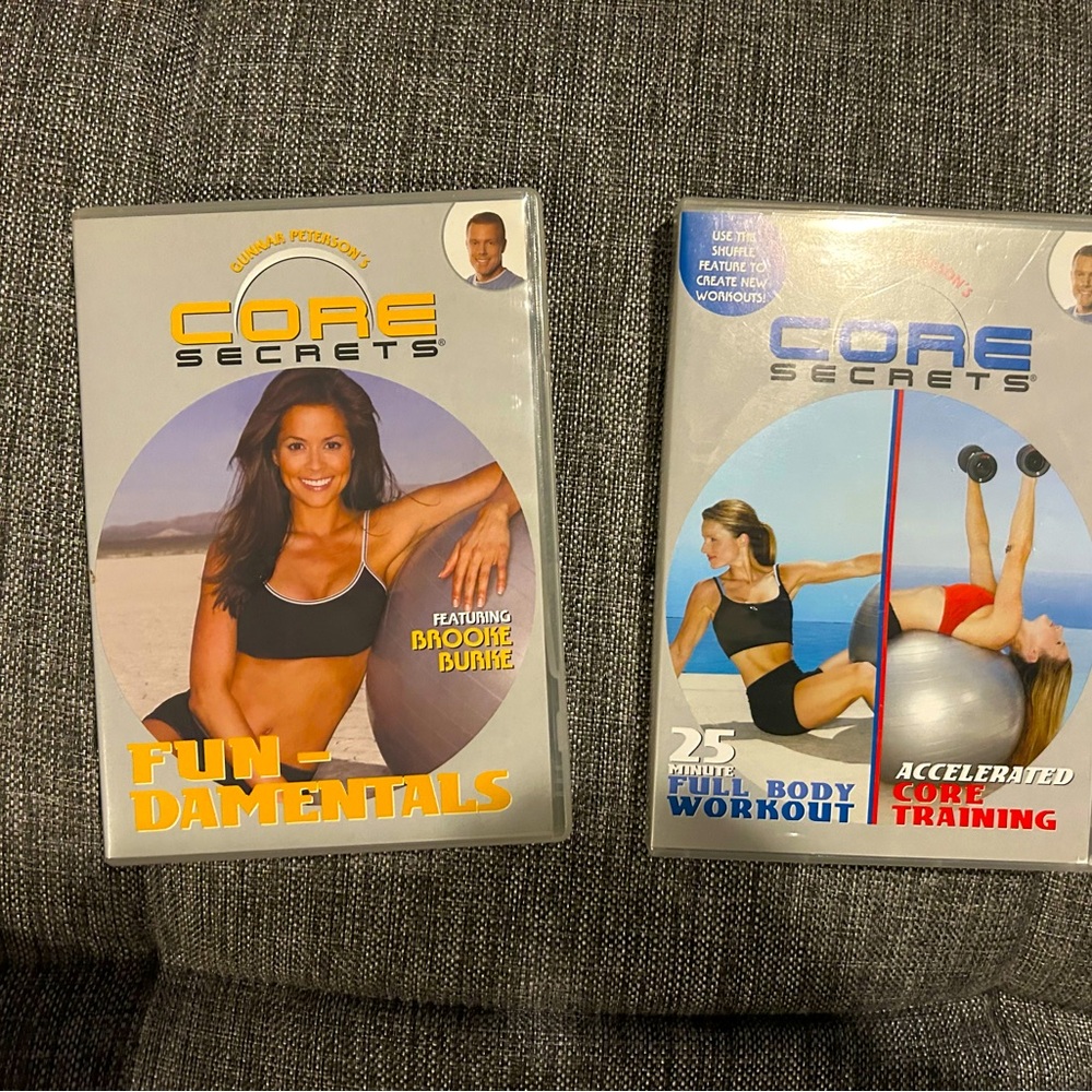 Core Secret workout 3 dvd set